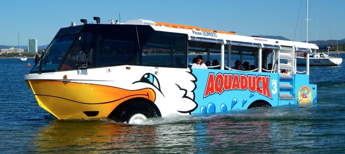 Things to do in Surfers Paradise with your family - Aquaduck Gold